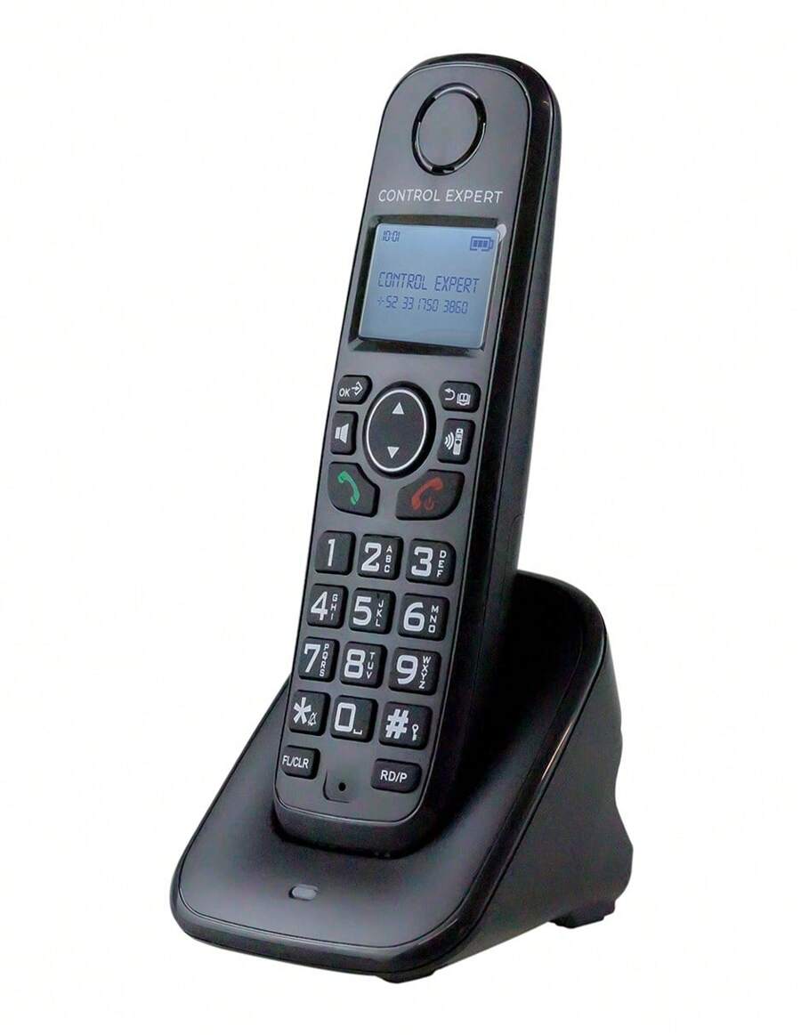 Cordless Phone LCD Display Caller ID - Black - View 1