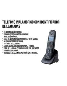 Cordless Phone LCD Display Caller ID - Black - View 9