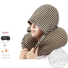 1 件记忆泡沫旅行枕，100% 纯泡沫飞机颈枕，可调节、可清洗颈部支撑垫，带透气枕套 - 1個裝 - 查看 19