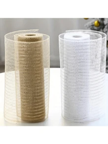 1pc Tree Decoration Ribbons For DIY Scene Decor, Organza Bow Garland Best Gifts Birthday Home Decor Christmas Decorations Room Decor Christmas - Multicolor - View 7