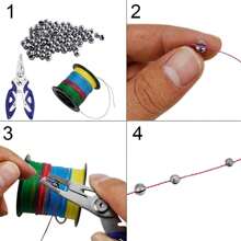 1 Box 205pcs Lead Sinkers Fishing Weights With Clip, Small Lead Sinkers For Tackle Fishing