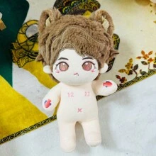 7.87inch Cute Doll With Clothes, Cartoon Plush Toy, Star Doll Companion Gifts For Grilfriends, You Need Make Up Them By Yourself - Multicolor - View 10