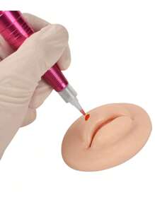 ATOMUS Microblading Reusable 3D Silicone Lip Skin Practice For Beginner Training Tattoo Permanent Makeup 3pcs - Multicolor - View 4