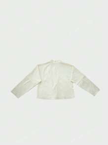 Vintage Spring Chinese Style Apricot Plane Sleeve Long Sleeve For Chinese New Year, Daily, Street, Commuting, Home And Other Occasions To Wear Hanfu Tops