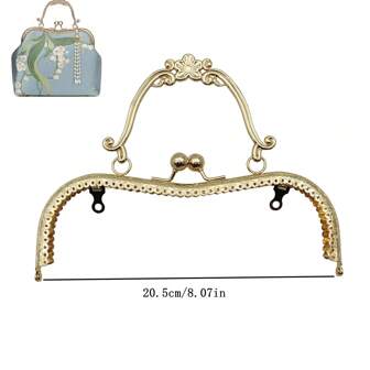 1 st plånboksram & låslås, handgjord väska Hårdvara Tillbehör Presenter för kvinnor