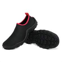 Aquatic Shoes Nautical Sneakers Hybrid Neoprene Socks Comfortable Fishing Beach Sea Sand Waterfall - 黑橘 - 查看 2