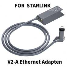 Starlink Ethernet Adapter V2,Satellite Internet V2 For Rectangle Dish Gen2,Satellite Internet Compatible RJ45 Wired External - Grey - View 10