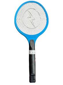Rechargeable Electric Racket Bivolt Kills Mosquitoes Flies Dengue - 彩色 - 查看 1