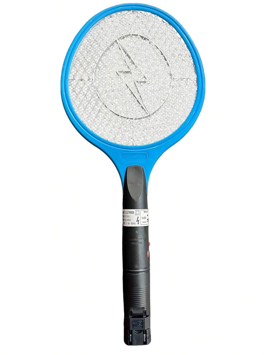 Rechargeable Electric Racket Bivolt Kills Mosquitoes Flies Dengue - 彩色 - 查看 1