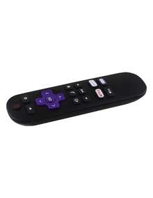 Control Remoto Compatible Con Sanyo Hisense Atvio Sharp TCL  Roku Smart Tv - Negro - Ver 7