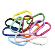 5 pièces Crochet à pression de forme de cœur, pomme, fleur, nœud papillon de couleurs mélangées, porte-clés, fabrication de bijoux DIY, accessoires de sac