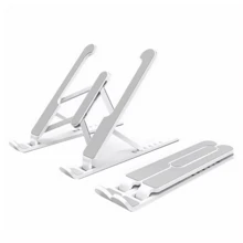 New Laptop Stand, Height Adjustable Desktop Computer Stand, Foldable Portable Storage Base, 360° Rotation - Multicolor - View 8