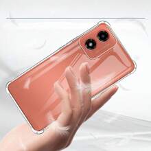 Capa Capinha Case Anti Impacto Transparente Para Moto G04S - Transparente - Visão 5