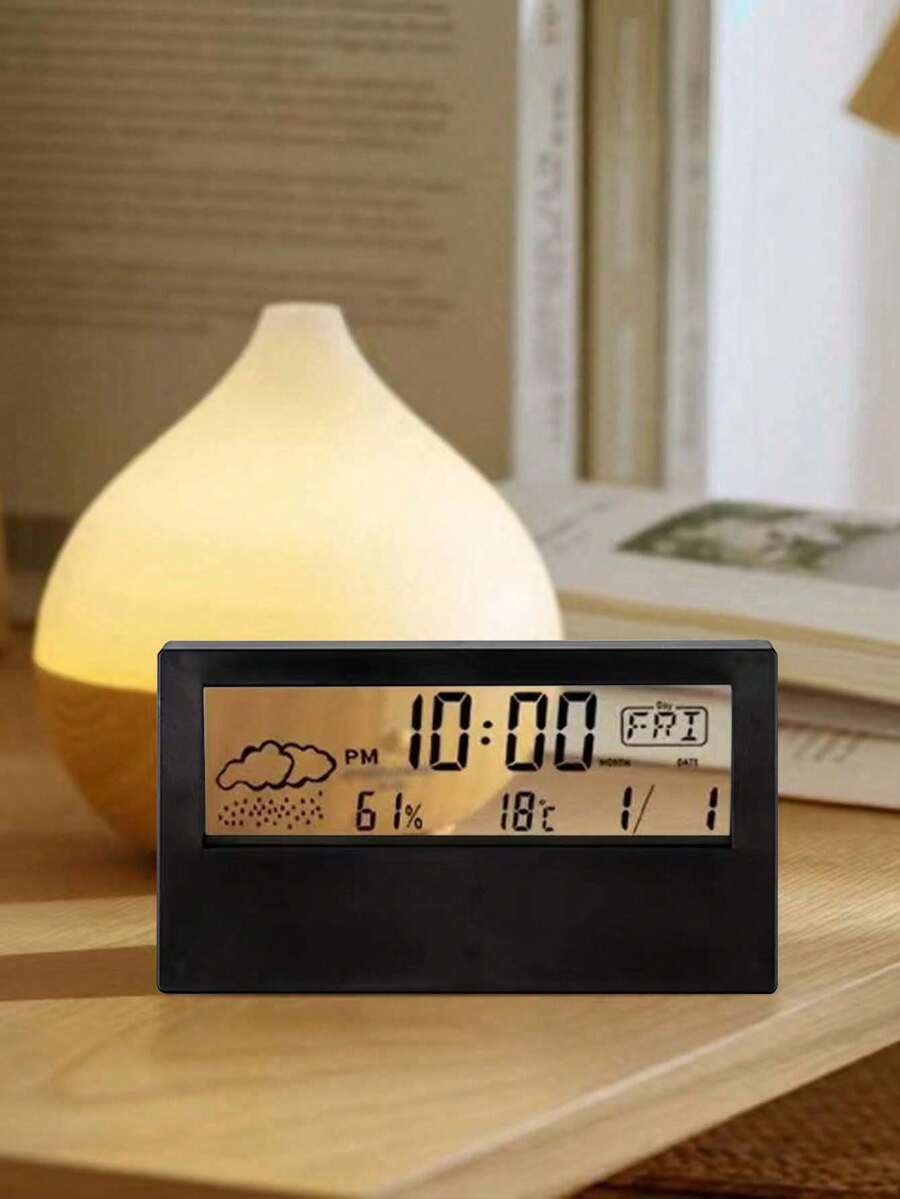 Multifunctional Smart Clock For Students, Displaying Weather, Timing