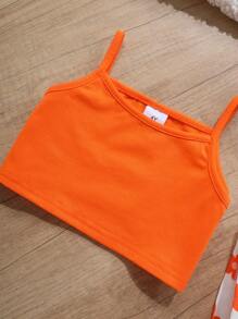 3-teiliges Mädchen Outfit bestehend aus Top mit Distel Blumen Muster und Kragen, modischem Blumenrock, für Frühling und Herbst