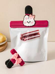 1 Stück Mehrzweck Lebensmittel Verschlussclip - feuchtigkeitsbeständig, Frische erhaltend für Snacks & Teebeutel, robustes Kunststoff Küchenzubehör