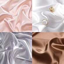 Solid Color Silk Photography Background Cloth Luxury Fashion Backdrop Props Ornament Food Product Photo Decoration Accessories