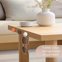 4 件壁挂式眼镜收纳架，用于眼镜展示 - 彩色 - 查看 3