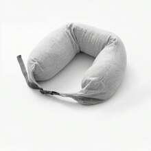 1 件记忆泡沫旅行枕，100% 纯泡沫飞机颈枕，可调节、可清洗颈部支撑垫，带透气枕套 - 1個裝 - 查看 14
