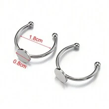 10 件可调节不锈钢戒指托盘毛坯，适用于 DIY 珠宝制作，适合戒指底座安装组件