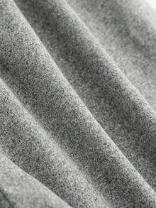 Maternity Solid Color Crew Neck Sleeveless Casual Comfortable Jumpsuit - Grey - View 2