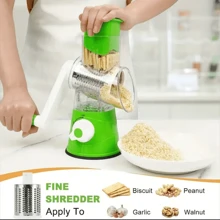 Fatiador manual de vegetais, fatiador de tambor multifuncional, triturador para batata, cenoura, ferramenta de cozinha doméstica