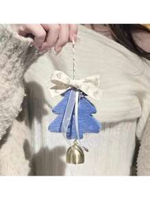 1 Stück Weihnachtsbaum Glocken Ornament, Weihnachts Türklingel Hängedekoration, Weihnachts Auto Glocke Geschenk Geburtstag Heim Dekoration Weihnachtsdekorationen Zimmer Dekoration Winter