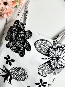 More Top Cmi Imesso Of Bnna Baha Scarf - Black and White - View 2