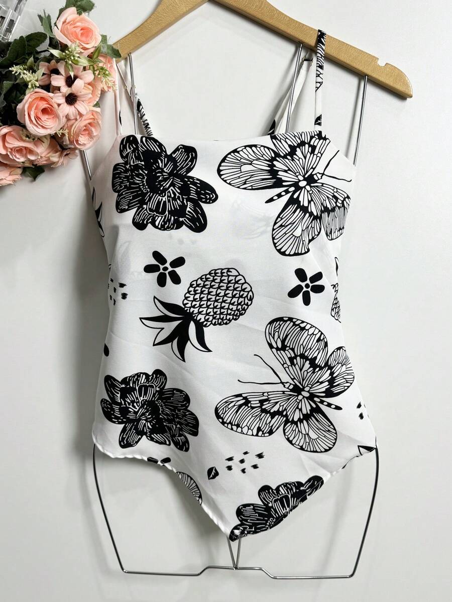 More Top Cmi Imesso Of Bnna Baha Scarf - Black and White - View 1