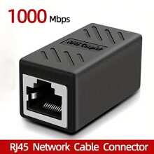 RJ45 Coupler, Ethernet Cable Extender Adapter, Compatible With Cat7/Cat6/Cat5e/Cat5 Ethernet Cables, For PC, Router, Modem