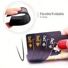 1 Deck Plastic Playing Cards, Christmas, Halloween, Thanksgiving Gift, Game Gift