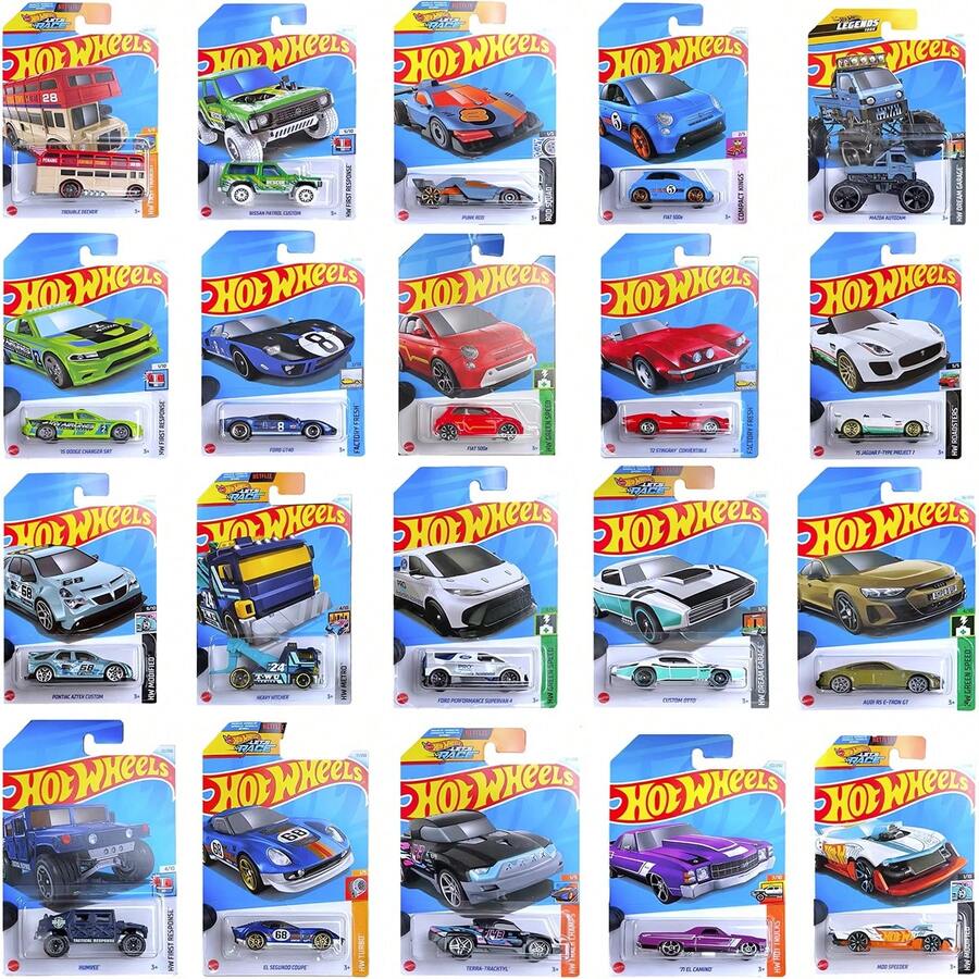 Mattel Hot Wheels Toy Car Or Truck, 164 Scale Vehicle For Kids And