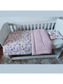 Baby Blankets - 淡粉紅色野生動物園 - 查看 2