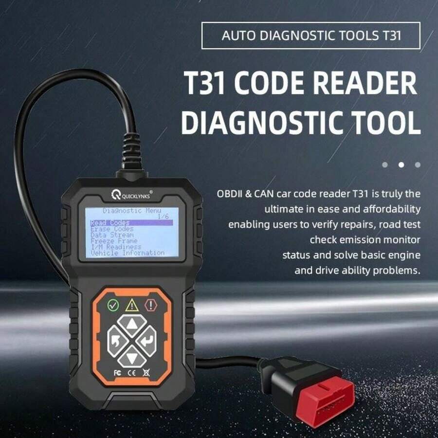 Car Code Reader,OBD2 Car Code Scanner Check Engine Light Fault
