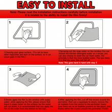 20inch * 10FT Uncut Car Window Tint Film Roll 1% / 5% / 15% / 25% / 35% / 50% VLT Auto Window Tint Window Privacy Film, Heat & UV Block And Scratch Resistant, Blackout Window Film For Car Home Office Glass