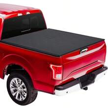 MERXENG Truck Bed Tonneau Cover For For-D Rang-Er, CHEINAUTO Soft Roll Up Truck Bed Tonneau Cover For For-D Rang-Er 5ft 2019-2023 - Black - View 1