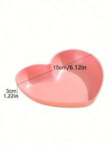 5 chiếc đĩa nhựa hình trái tim đựng đồ ăn nhẹ, đĩa đựng rác, đĩa đựng xương, đĩa đựng trái cây, đĩa đựng tráng miệng, đĩa đựng bánh, đĩa đựng đồ ăn nhẹ, đĩa đựng bữa sáng, đồ dùng nhà bếp, phụ kiện nhà bếp, phụ kiện đồ dùng trên bàn ăn, thích hợp đựng kẹo, trái cây, đồ dùng học tập tại nhà và tiệc tùng, quà tặng Giáng sinh - Nhiều màu - Xem 2
