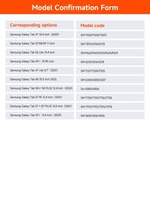 咖啡色 iPad 保护壳,兼容 iPad 10.2 英寸 2021/2020 iPad 第 9/8 代,兼容三星 Galaxy/Tab 保护套,带笔架,支持自动睡眠/唤醒盖 - 彩色 - 查看 12