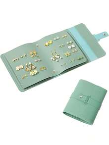 Travel Earring Storage Box, Earring Clip Storage Bag, Can Hold 42 Pairs Of Earrings - Waterproof And Dustproof, Perfect For Quickly Changing Accessories At Parties - Multicolor - View 7