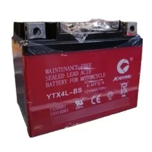 Bateria (ytx4l-bs) 3ah (114*71*86) - Rojo - Ver 2