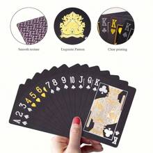 1 Deck Plastic Playing Cards, Christmas, Halloween, Thanksgiving Gift, Game Gift