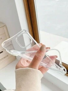 2 pezzi Custodia trasparente compatibile per iPhone 17/17Pro/17 Pro Max