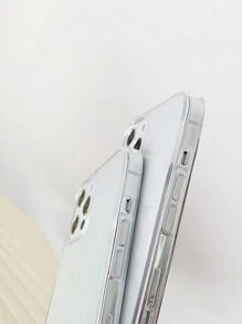 2 pezzi Custodia trasparente compatibile per iPhone 17/17Pro/17 Pro Max