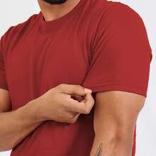 Men's Country Fashion T-Shirt YellowStone Premium Ref. 08 - 紅色 - 查看 3