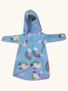 Roupinha Pet Macho Soft Inverno Agasalho Pijama Com Toca e Manga Roupa Cachorro e Gato