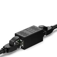 RJ45 Coupler, Ethernet Cable Extender Adapter, Compatible With Cat7/Cat6/Cat5e/Cat5 Ethernet Cables, For PC, Router, Modem