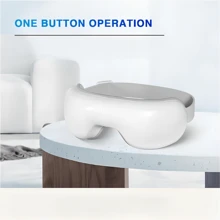 Eye Massager With Heat, Heated Eye Mask For Migraine Relief And Eye Care, Face Massager With 3 Massage Modes For Eye Strain Dark Circles Dry Eye, Ideal Gifts For Women And Men