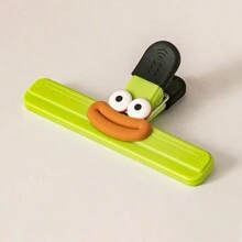 1 Stück Mehrzweck Lebensmittel Verschlussclip - feuchtigkeitsbeständig, Frische erhaltend für Snacks & Teebeutel, robustes Kunststoff Küchenzubehör