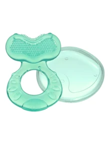 Mordedera Suave con cerdas masajeadoras Nuby Con Estuche - Verde - Ver 2