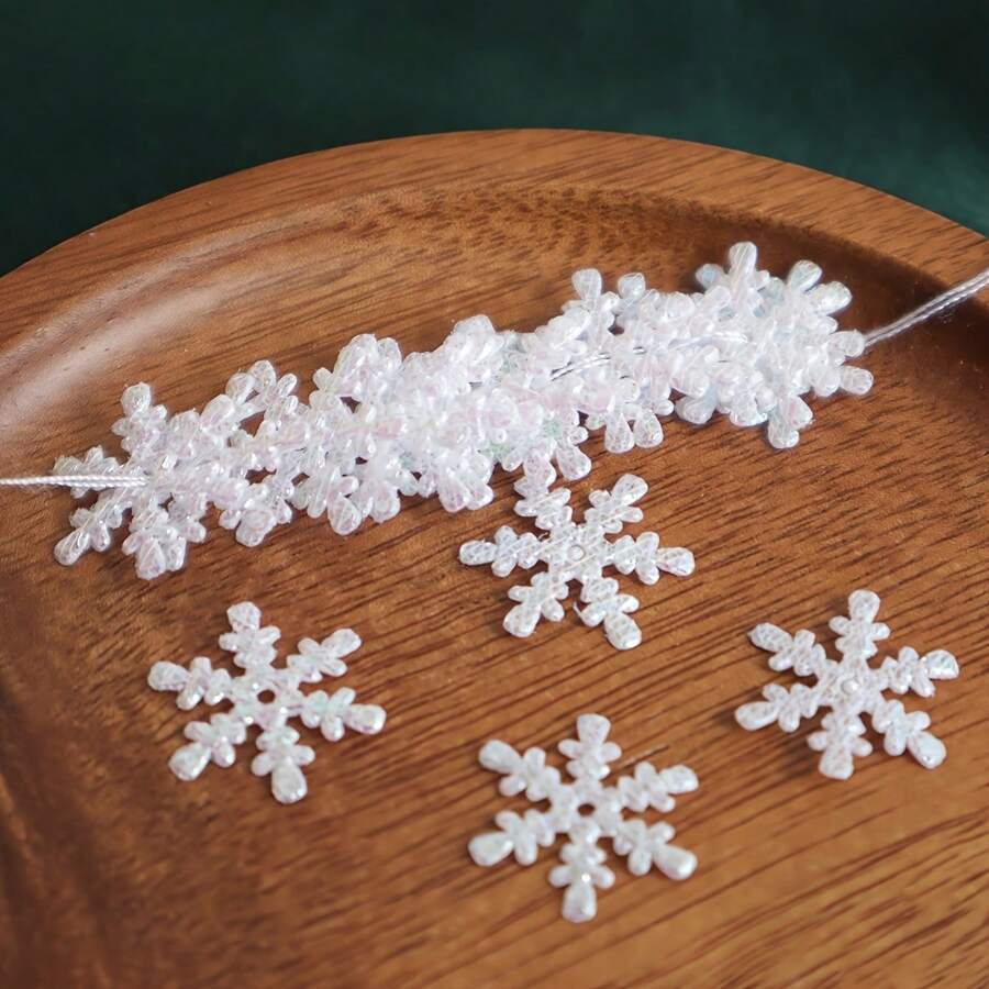 300/600/900 cái/gói Giấy vụn hình bông tuyết Giáng sinh, Đám cưới Giáng sinh, Sinh nhật, Vật dụng trang trí bàn tiệc, Đồ trang trí giấy vụn hình bông tuyết, Giấy vụn hình bông tuyết thiết kế hình bông tuyết, Halloween, Đồ trang trí Halloween - Nhiều màu - Xem 1